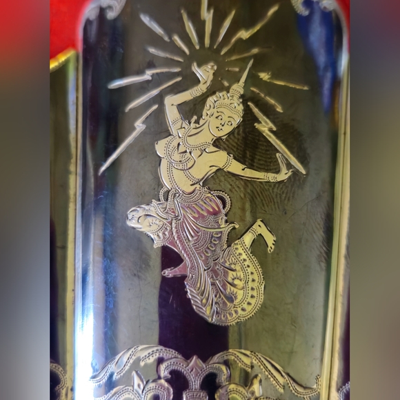 NIELLO SIAM STERLING 72G BRACELET - Picture 9 of 10